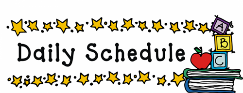 daily schedule